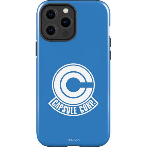 Dragon Ball Z Capsule Corp iPhone 15 Pro Max Impact Case